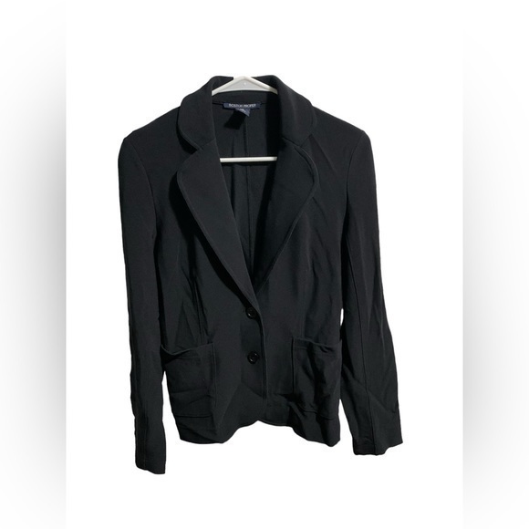 Boston Proper Black 2 Button Blazer Size 4 - Picture 1 of 3